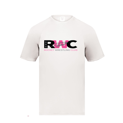 [2790.005.S-LOGO2] Men's Smooth Sport T-Shirt (Adult S, White, Logo 2)
