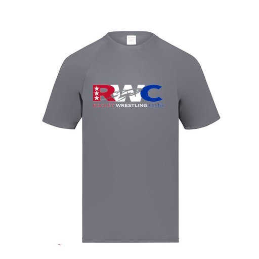 [2790.059.S-LOGO1] Men's Smooth Sport T-Shirt (Adult S, Gray, Logo 1)