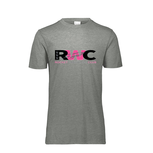 [FTSCUBGY-YS-LOGO2] Decker Youth Tri-Blend T-Shirt - Short Sleeve (Youth S, Gray, Logo 2)