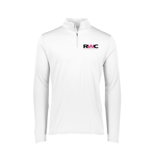 [FTLQFLWH-FAXS-LOGO2] Decker Women's Flex-Lite 1/4 Zip Shirt (Female Adult XS, White, Logo 2)