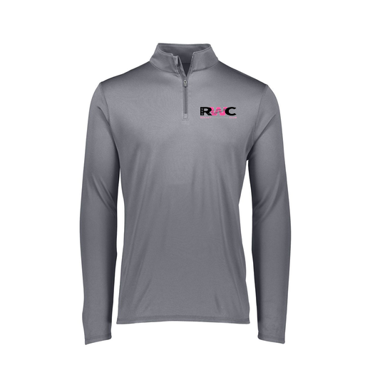 [FTLQFLGY-FAXS-LOGO2] Decker Women's Flex-Lite 1/4 Zip Shirt (Female Adult XS, Gray, Logo 2)