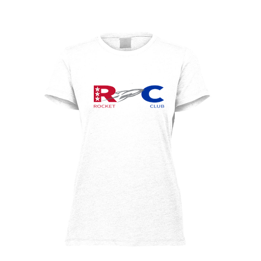 [FTSCUBWH-FAXS-LOGO1] Decker Women's Tri-Blend T-Shirt - Short Sleeve (Female Adult XS, White, Logo 1)