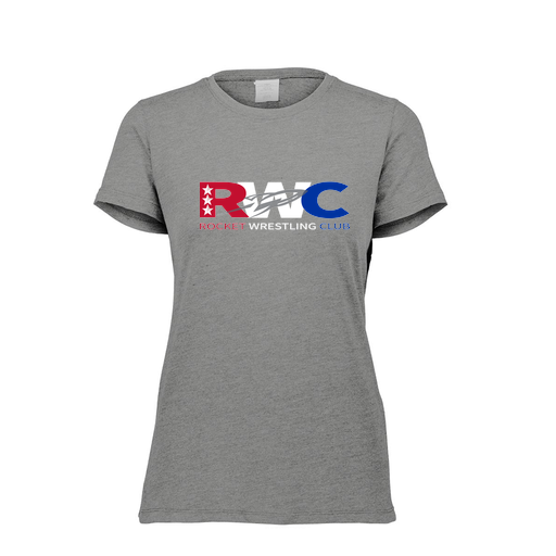 [FTSCUBGY-FAXS-LOGO1] Decker Women's Tri-Blend T-Shirt - Short Sleeve (Female Adult XS, Gray, Logo 1)