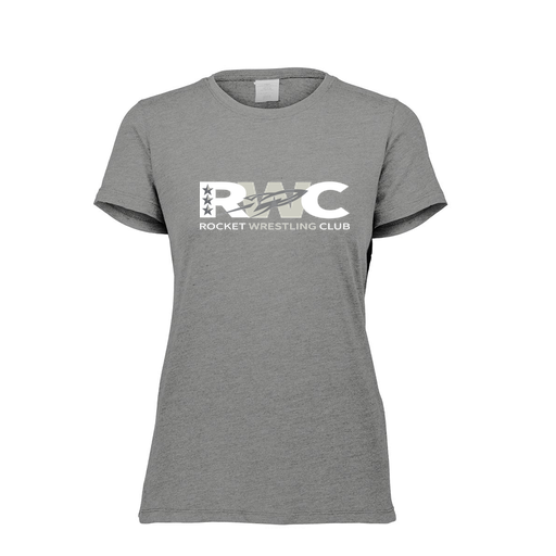 [FTSCUBGY-FAXS-LOGO3] Decker Women's Tri-Blend T-Shirt - Short Sleeve (Female Adult XS, Gray, Logo 3)