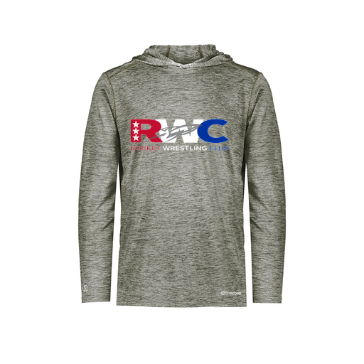 [FOLHCGGY-YS-LOGO1] Decker Youth Charge Hoodie (Youth S, Gray, Logo 1)