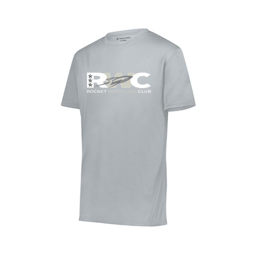 [222818.099.S-LOGO3] Men's Movement Dri Fit Shirt (Adult S, Silver, Logo 3)