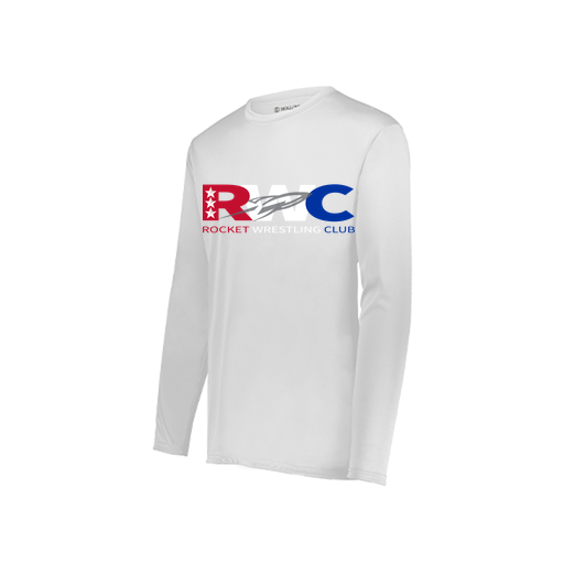 [222822.005.XS-LOGO1] Men's LS Smooth Sport Shirt (Adult XS, White, Logo 1)