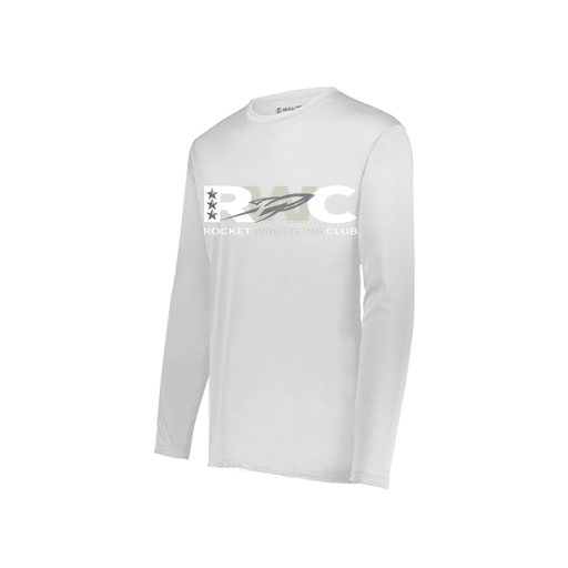 [222822.005.XS-LOGO3] Men's LS Smooth Sport Shirt (Adult XS, White, Logo 3)