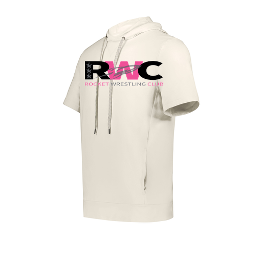 [222605-WHT-YS-LOGO2] YOUTH VENTURA SOFT KNIT SHORT SLEEVE HOODIE (Youth S, White, Logo 2)