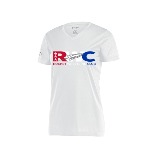 [222820.005.S-LOGO1] Ladies Movement Dri Fit Shirt (Female Adult S, White, Logo 1)